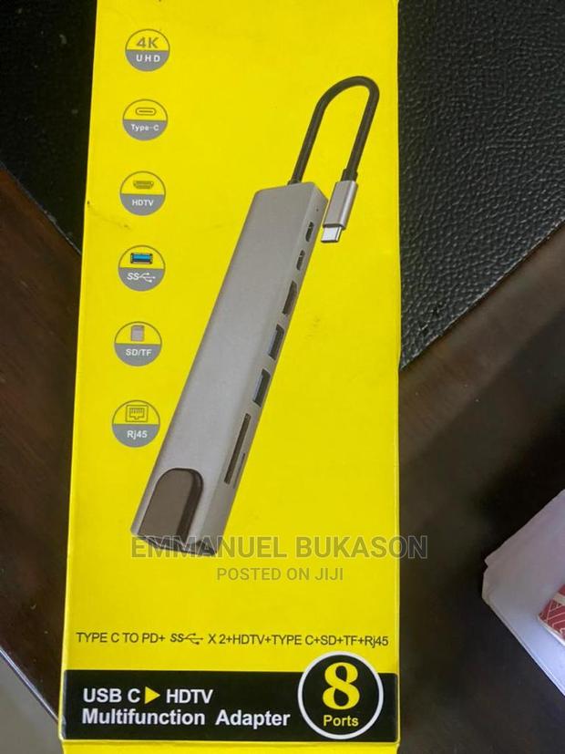 Type C 8 in 1 for Macbook and Modern Machines · Photo 3