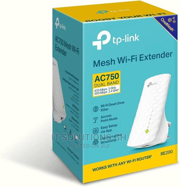 TP-LINK RE200 AC750 (300+433) AC Dual Band Wall-Plug Wifi Ra · Photo 2