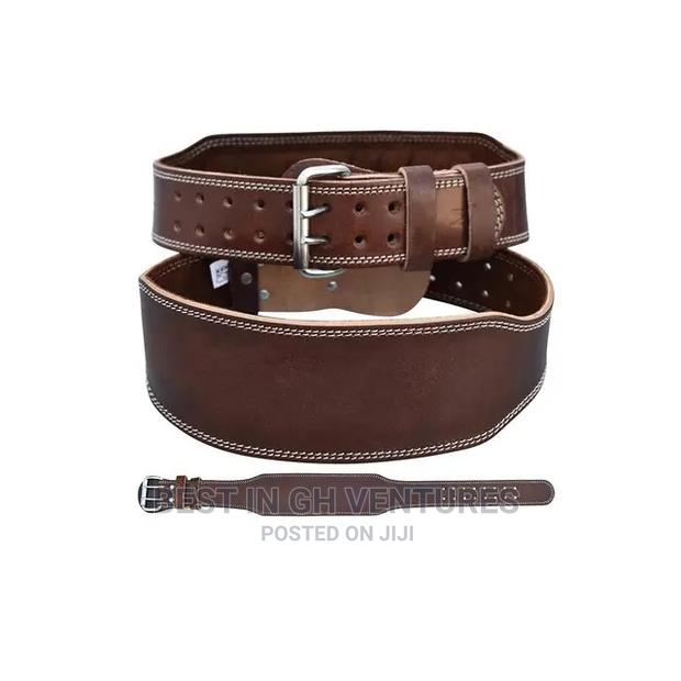 Genuine Leather Waist Support Belt · Photo 2