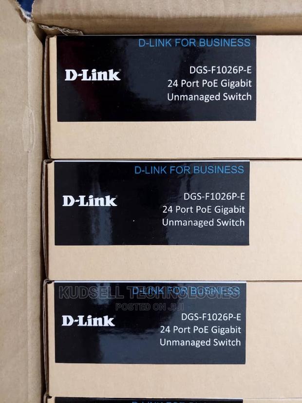 D-Link 24-Port Poe Gigabit Unmanaged Switch 2 SFP Ports · Photo 2