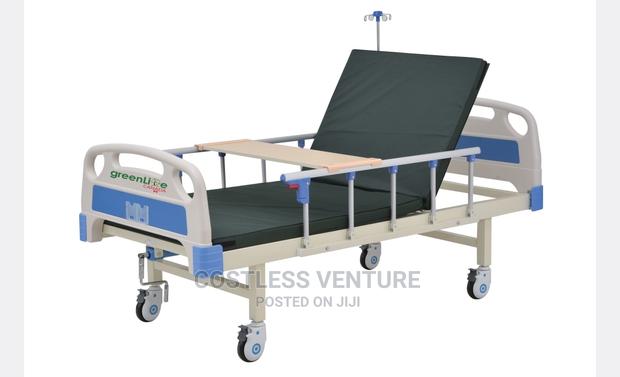Greenlife 1 Crank Hospital Bed With Mattress · Photo 4