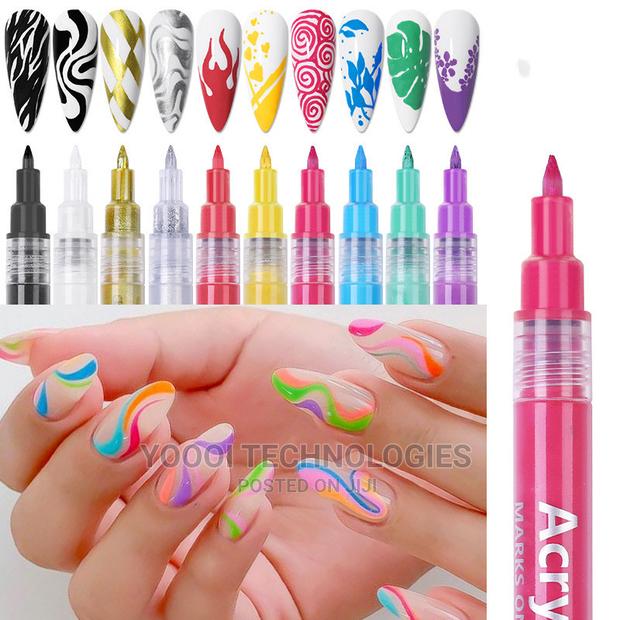 16 Colors 3d Acrylic Nail Paint Pen · Photo 3