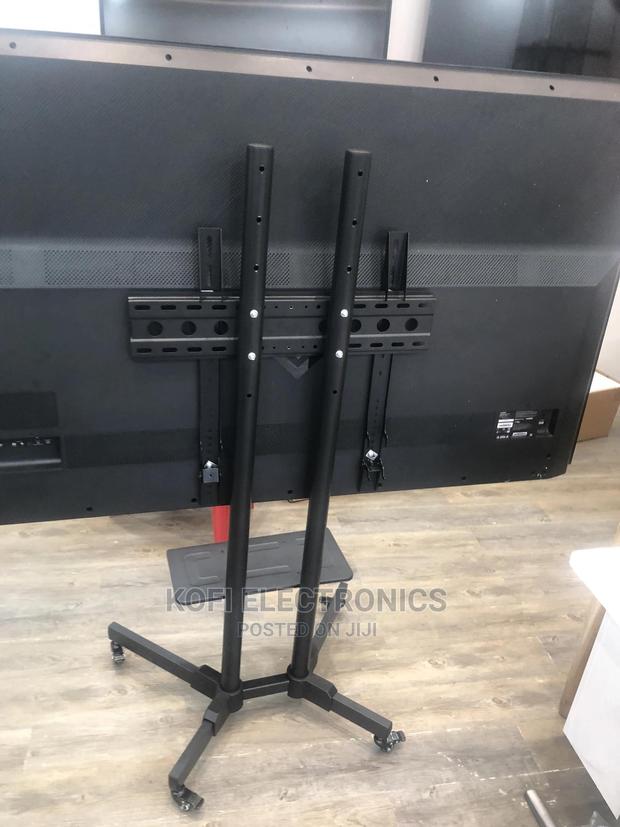For Home and Hotel, Upto 70" Steel Free Unit Mobile TV Cart · Photo 2