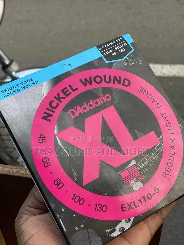 Nickel Wound Bass Guitar Strings (EXL170-5) · Photo 3