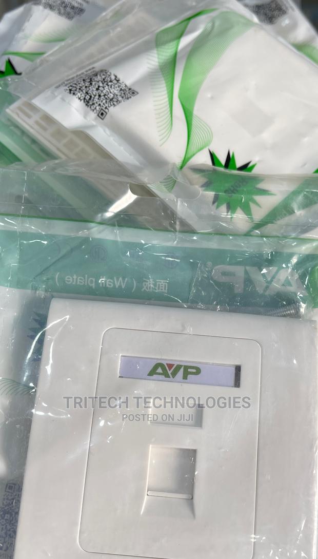 Cat6 Single Faceplate With Keystone Jack · Photo 3