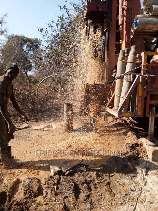 Water Borehole Drilling at Ntonso · Photo 2