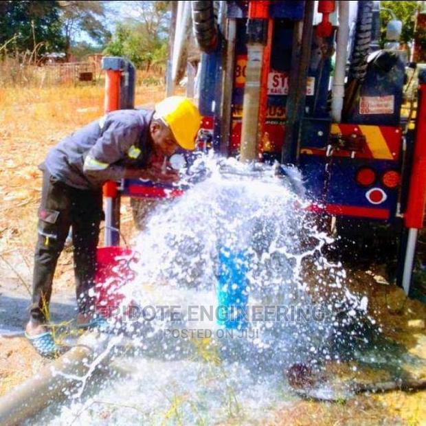 Water Borehole Drilling at Adobewura · Photo 2