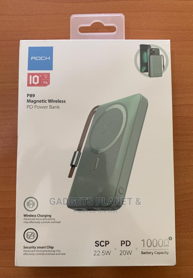 Rock Quick Charge Wireless Powerbank 10,000mah - 22.5W PD · Photo 3