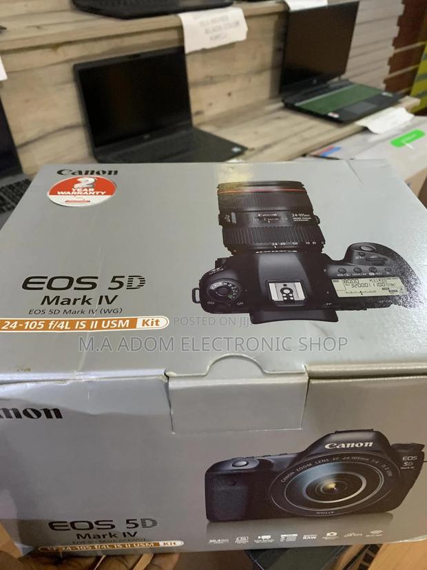 New Canon 5D Mark IV Camera PLUS Free Kits Lens · Photo 2
