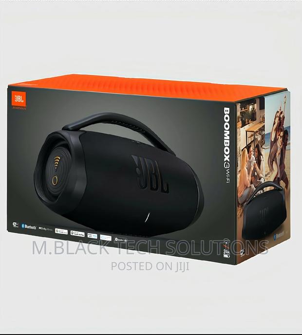 JBL Boombox 3 Wi-Fi | Powerful Wi-Fi and Bluetooth Speaker