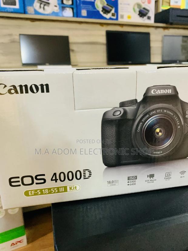 Very Cheap Durable Canon Eos 4000D With Lens · Photo 2