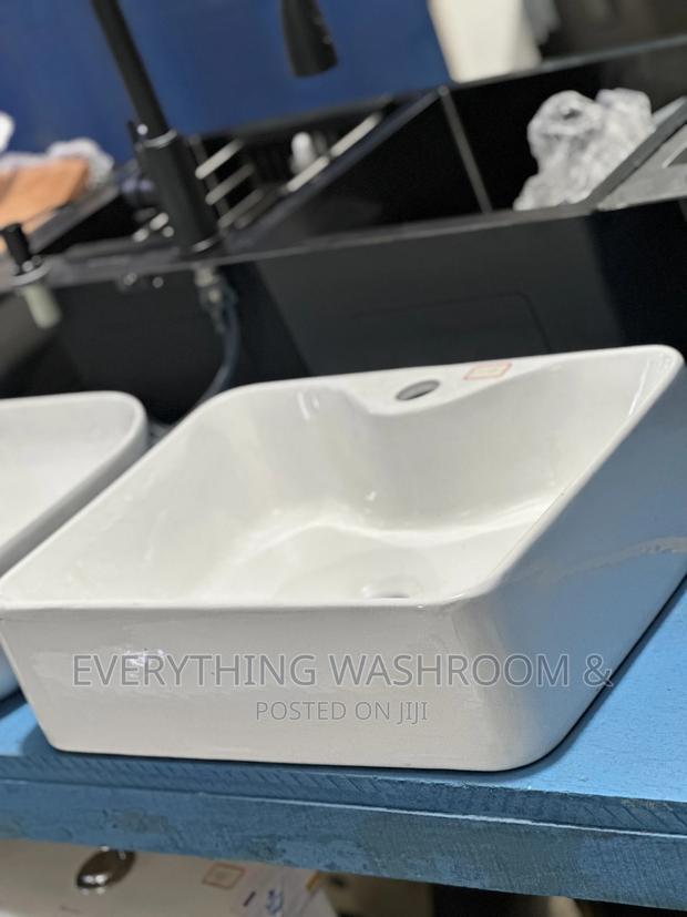 Countertop Basin_square Pedicure Bowl_ceramic Bowl · Photo 4