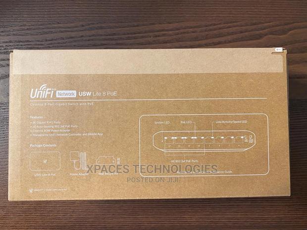 Ubiquiti Unifi Lite 8port Gigabit Poe+ Managed Switch · Photo 4