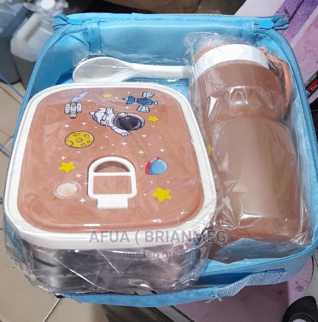 Insulated Stainless Steel Lunch Box Set photo 2