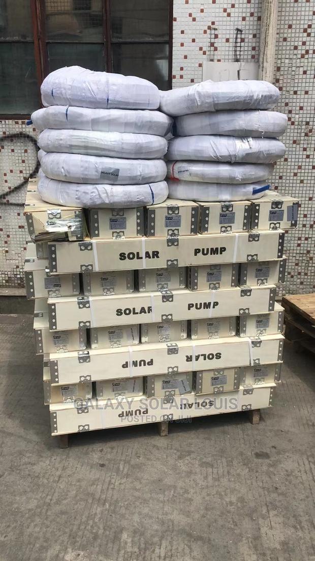1HP 72v 100m DC Solar Submissible Water Pump photo 3