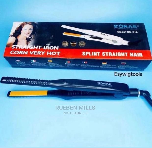 Black Slim Hair Straightener · Photo 2
