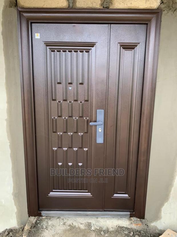 Standard One Half Metallic Security Door+All Accessories Set