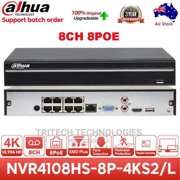 Dahua Nvr4108hs-8p-4ks2/ 8 Channel 1 HDD 1U 8poe · Photo 3