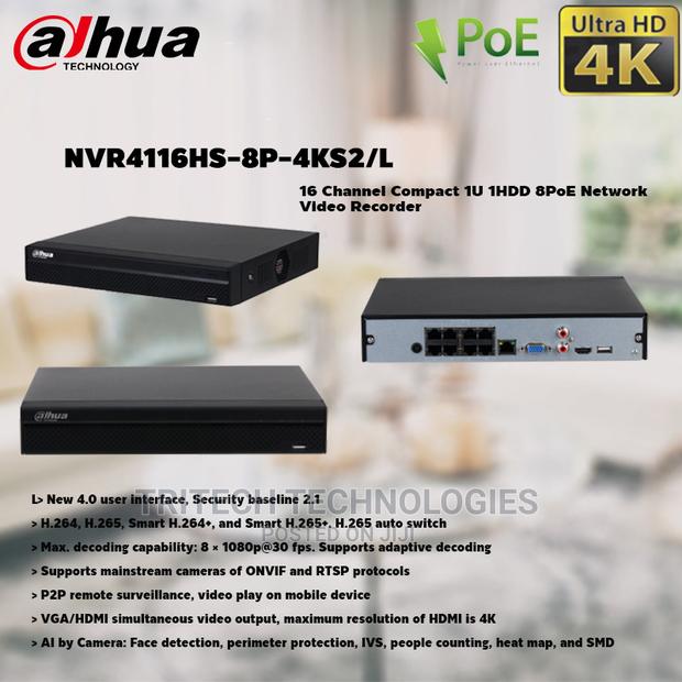 Dahua 16ch NVR With 8port Poe Nvr4116hs-8p-4ks2/L · Photo 3