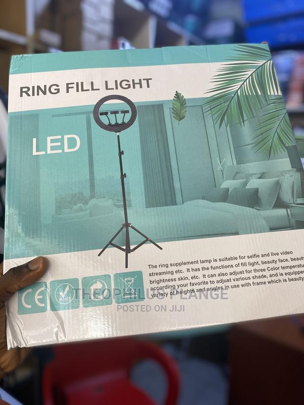 14 Inches RGB and Normal Ring Light With Adjustable Stands · Photo 4