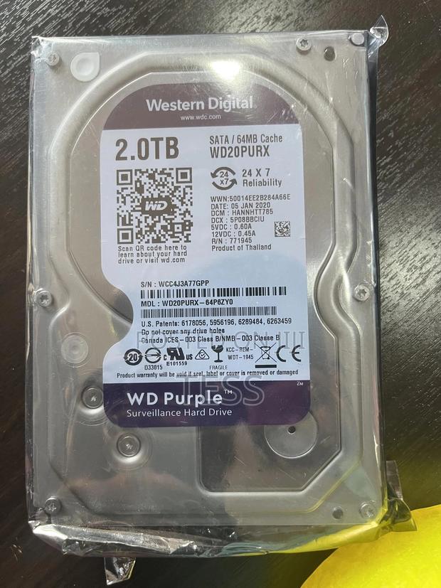 2tb Surveillance HDD W/D Purple · Photo 4