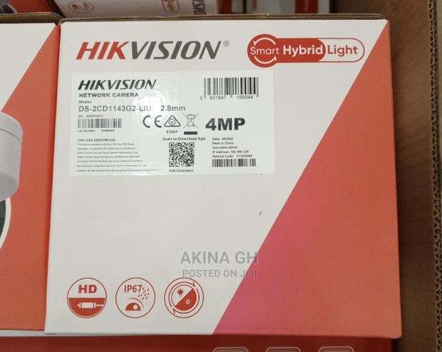 Hikvision 4mp Ip Dome Camera With Audio Ds-2cd1143g2-Liu · Photo 4