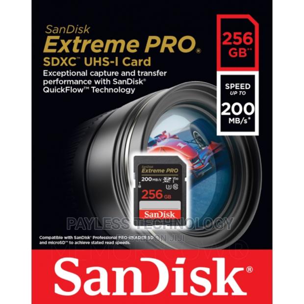 Sandisk 256gb Extreme Pro Sd Cards · Photo 3