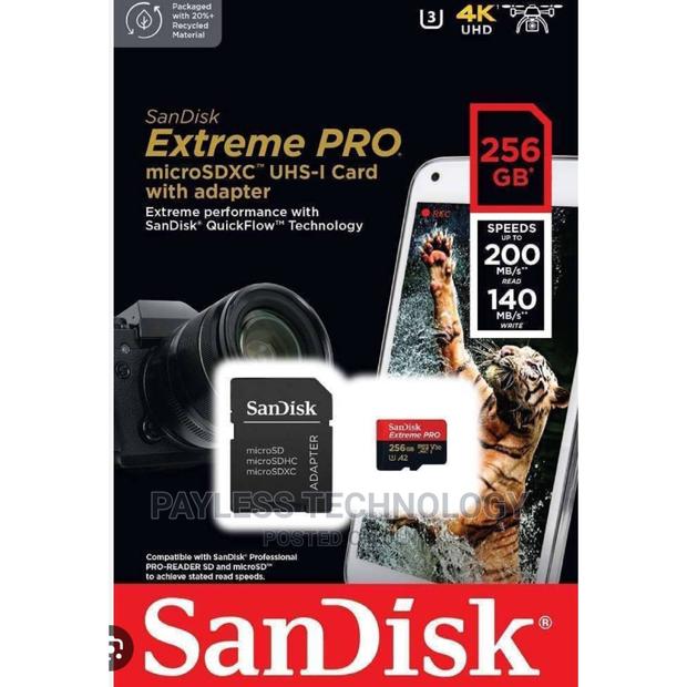 Sandisk 256gb Extreme Pro Micro Sd Card · Photo 3