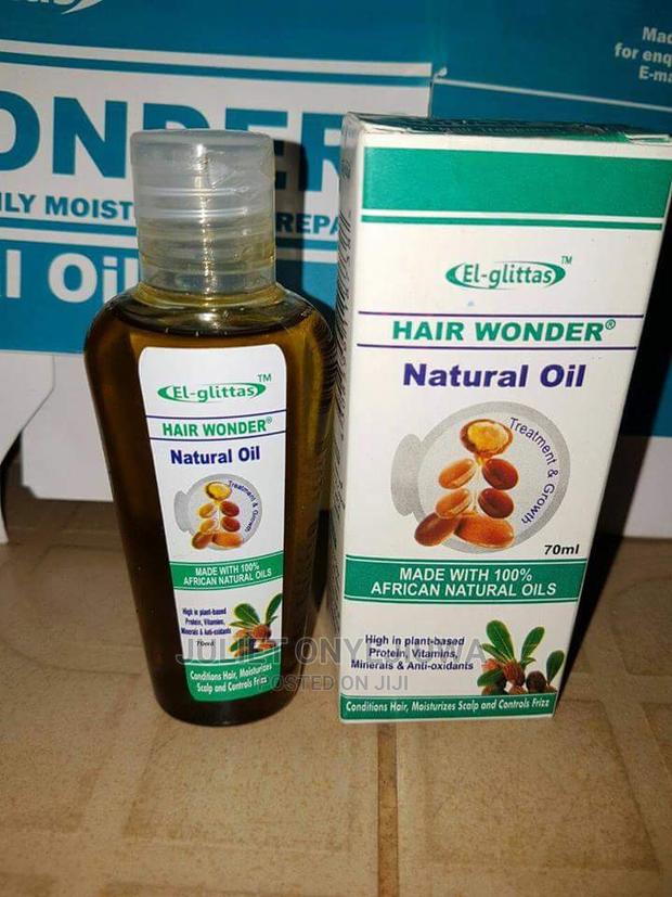 El Glittas Hair Wonder Natural Shea Oil - 70ml · Photo 2
