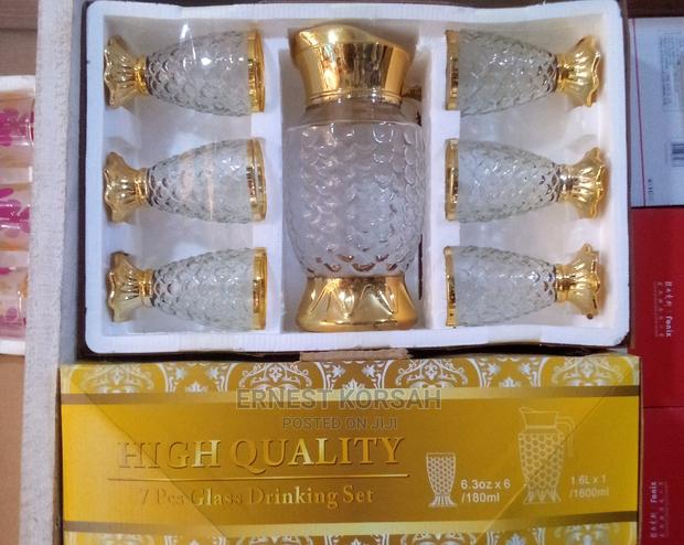 7pcs Glass Drinking Set · Photo 2