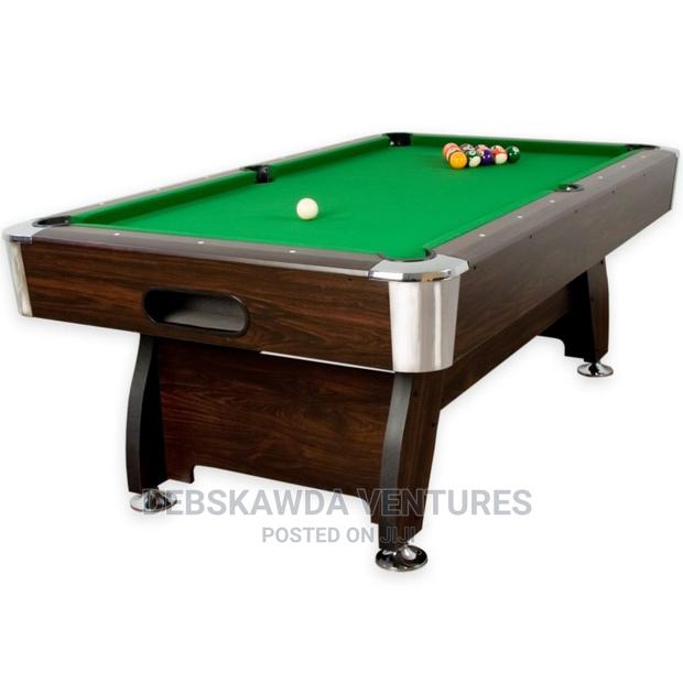 Billiards Pool Table 8ft Foreign - Free Play New in Box · Photo 2