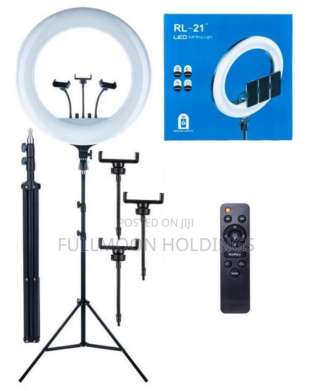 21” Inches Ringlight With Stand, Remote and Carrying Bag · Photo 4