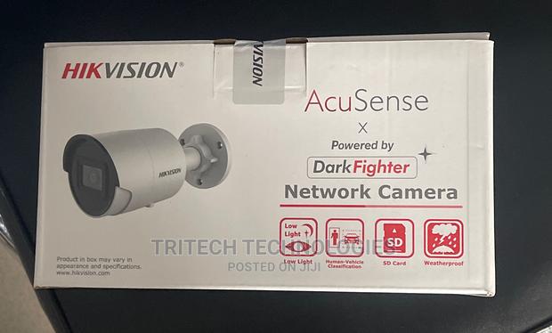 HIKVISION 4MP Acusense Fixed Mini Camera With Mic · Photo 3