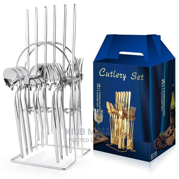 24 Pieces Luxury Cutlery · Photo 2