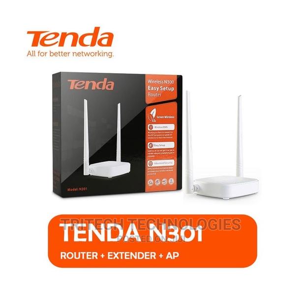 TENDA N301 Wireless N300 Easy Setup Router · Photo 3