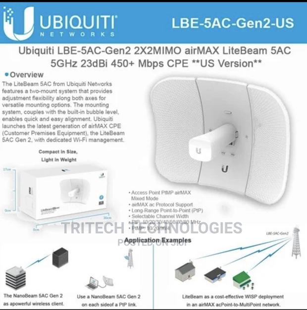 Ubiquiti Litebeam Ac Gen2 (Lbe-5ac-Gen2) · Photo 2