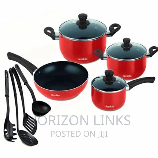 Decakila KMEP006B 11pcs Nonstick Cookware Set · Photo 2