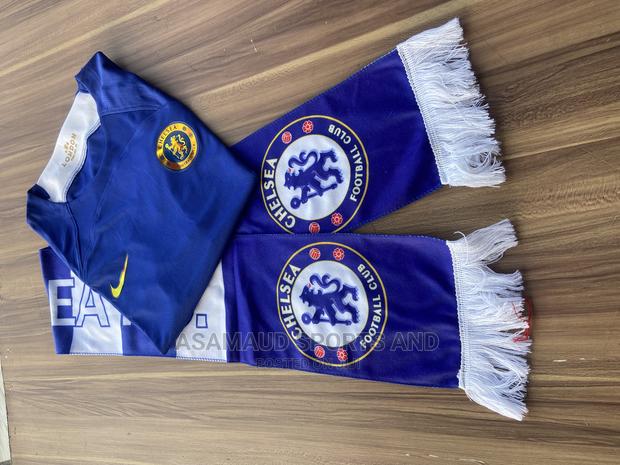 Original Chelsea Jersey With Muffler At Cool Price