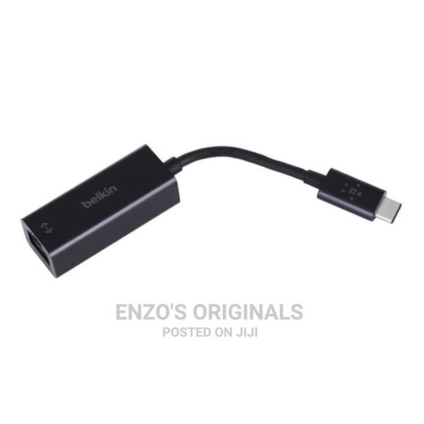 USB-C to Gigabit Ethernet Rj45 Lan Adapter Belkin Brand New · Photo 3