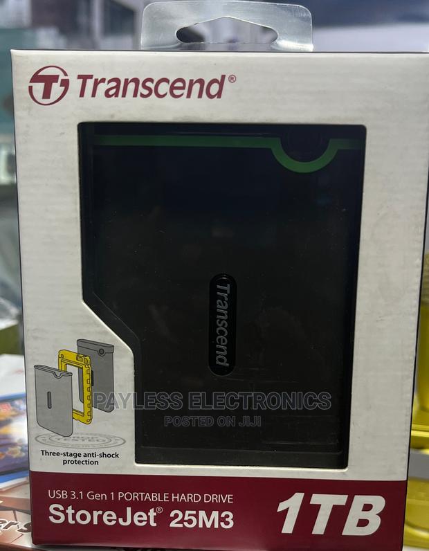Transcend 3.1 USB 1tb External Hard Drives · Photo 3