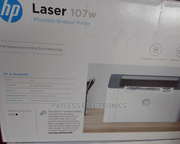 HP Laser 107 Wireless Printer · Photo 3