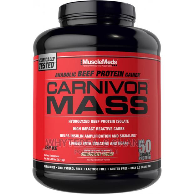 Musclemeds Carnivor Mass Beef Protein Weight Gainer 6lbs · Photo 2