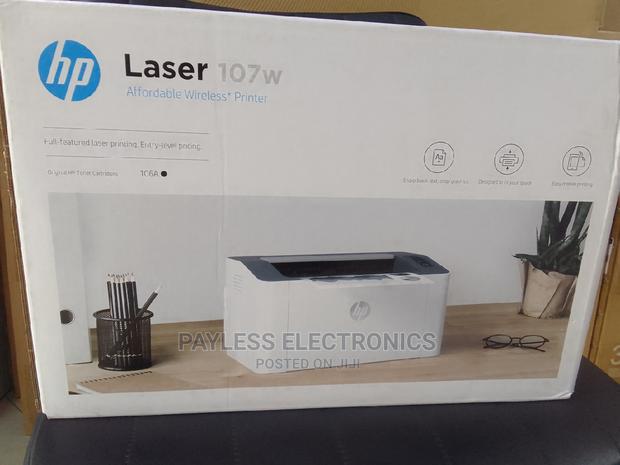 HP Laser 107w Mono Wireless Printer · Photo 2