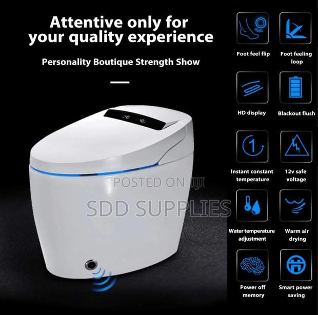 Luxury Remote Control Intelligent Smart Electric WC Toilet · Photo 4