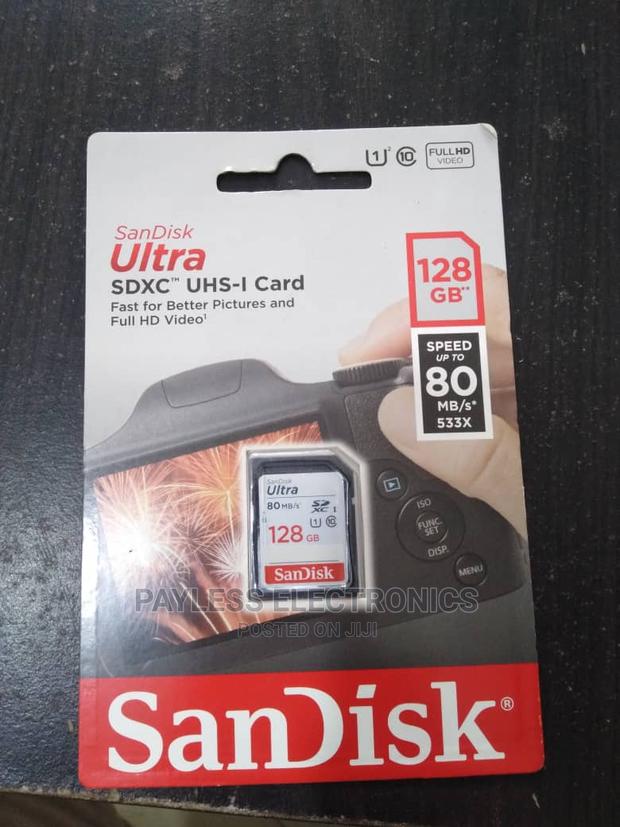 Sandisk Ultra 128gb Camera Memory Card · Photo 2