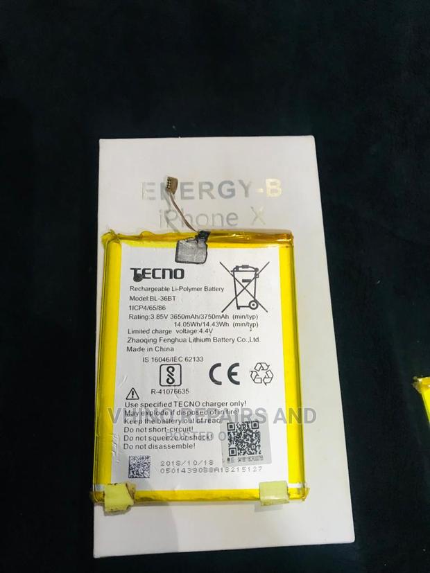 Original Techno Spark 5 Battery( VHINO PHONES) photo 2