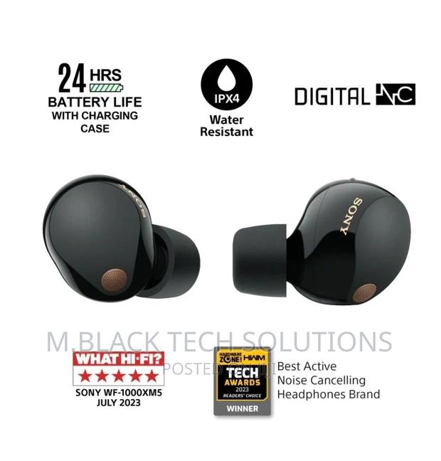 Sony Wf-1000xm5 Noise-Canceling True Wireless Earbuds photo 4