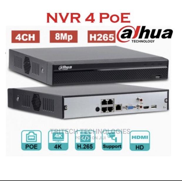 Dahua 4ch With Poe NVR Dhi-Nvr1104hs-P-S3/H · Photo 4