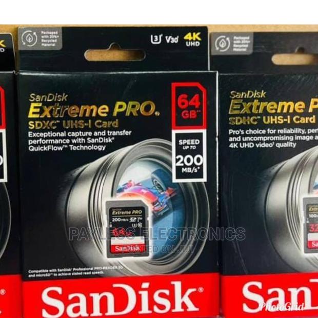 Sandisk 64gb Extreme Pro Camera Memory Card · Photo 3