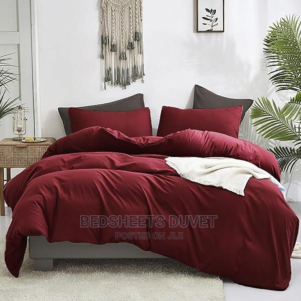 6 PCS Wine Duvet Set · Photo 2